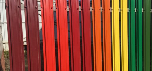 Штакетник металлический купить в Москве