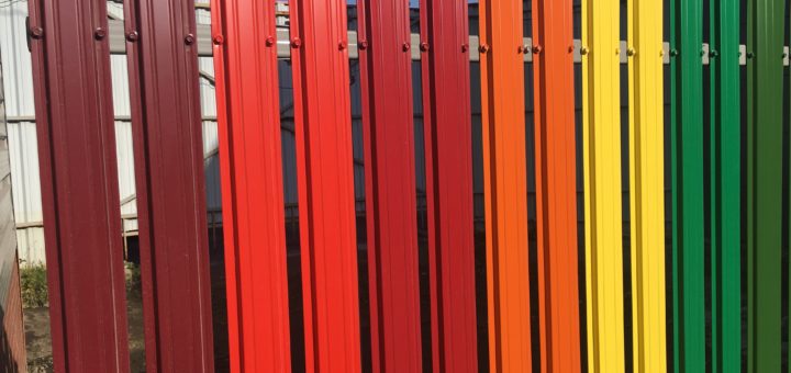 Штакетник металлический купить в Москве